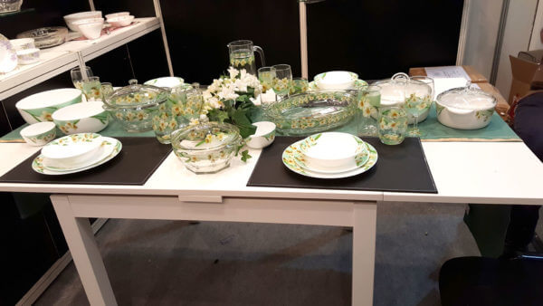 Elegantly placed Dining Set at Ambiente 2017