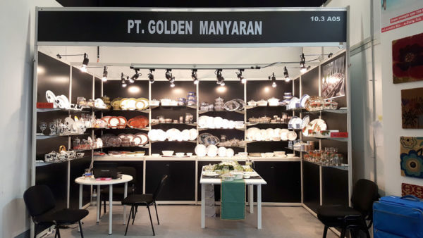 Golden Manyaran booth at Ambiente 2017